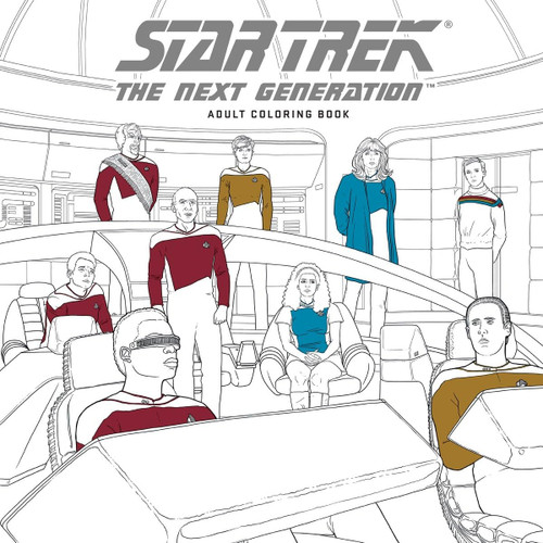 Star Trek: The Next Generation Adult Coloring Book