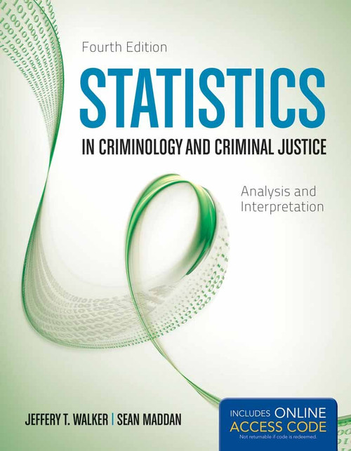 Statistics in Criminology and Criminal Justice: