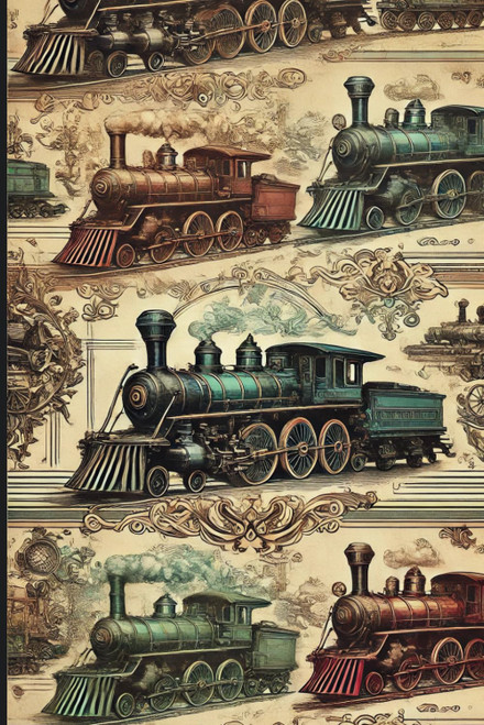 Steam-Powered Inspiration - A Vintage Train Journal