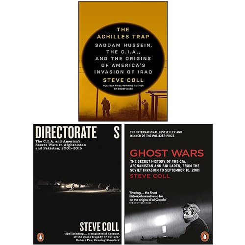 Steve Coll 3 Books Collection Set (The Achilles Trap