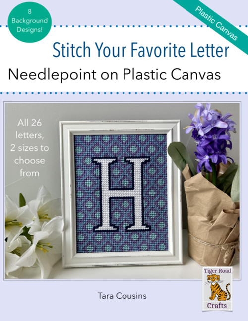 Stitch Your Favorite Letter: Needlepoint on Plastic Canvas
