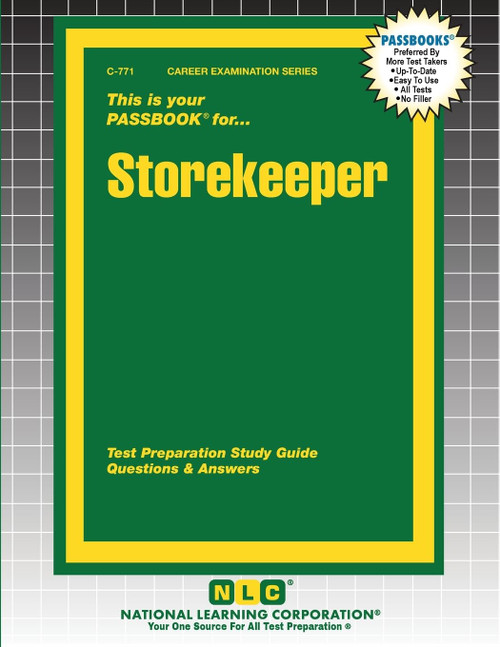 Storekeeper (Career Examination)