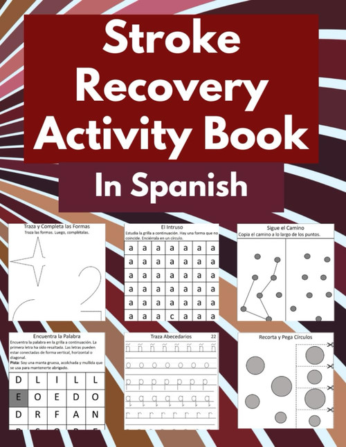 Stroke Recovery Activity Book in Spanish