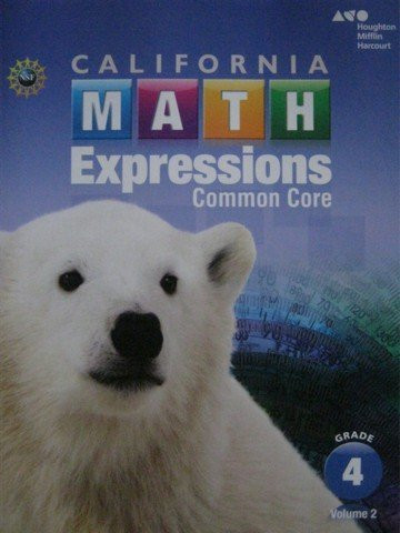 Student Activity Book (softcover), Volume 2 Grade 4 2015 (Houghton
