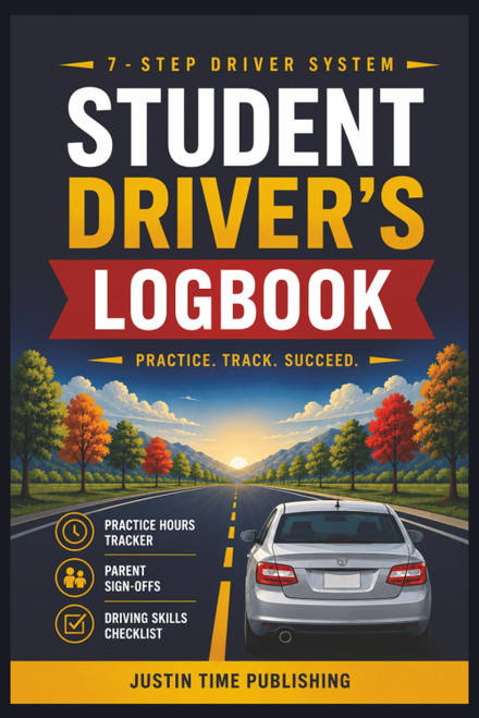 Student Driver Log Book: Meets Common State Requirements with