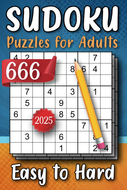 Sudoku Puzzle Book for Adults Easy To Hard