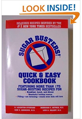 Sugar Busters Quick and Easy Cookbook