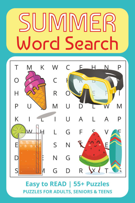 Summer Word Serach: A Seasonal Puzzle Book with Easy to Read Words about