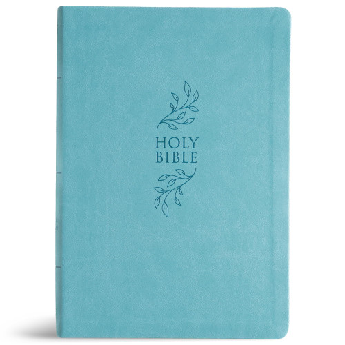 Super Bible – Super Giant Print, LeatherTouch, Blue, Red Letter,