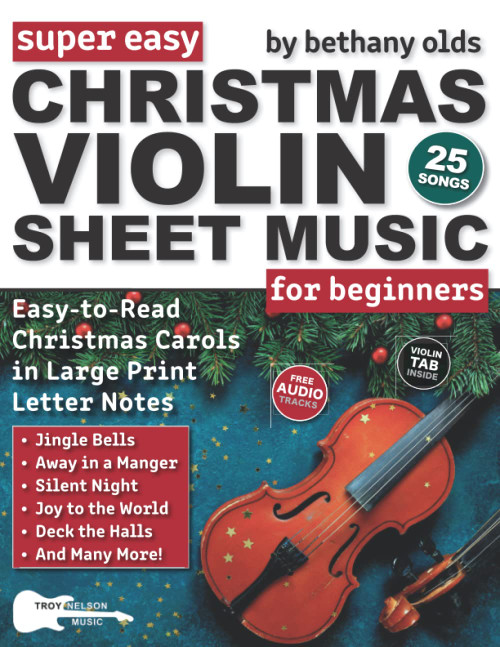 Super Easy Christmas Violin Sheet Music for Beginners