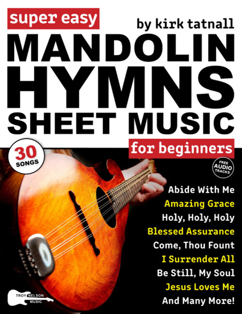 Super Easy Mandolin Hymns Sheet Music for Beginners