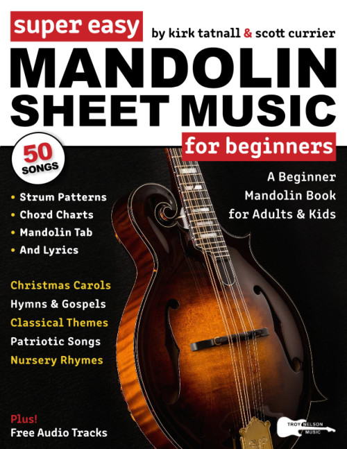 Super Easy Mandolin Sheet Music for Beginners