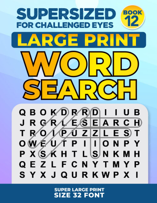 SUPERSIZED FOR CHALLENGED EYES, Book 12