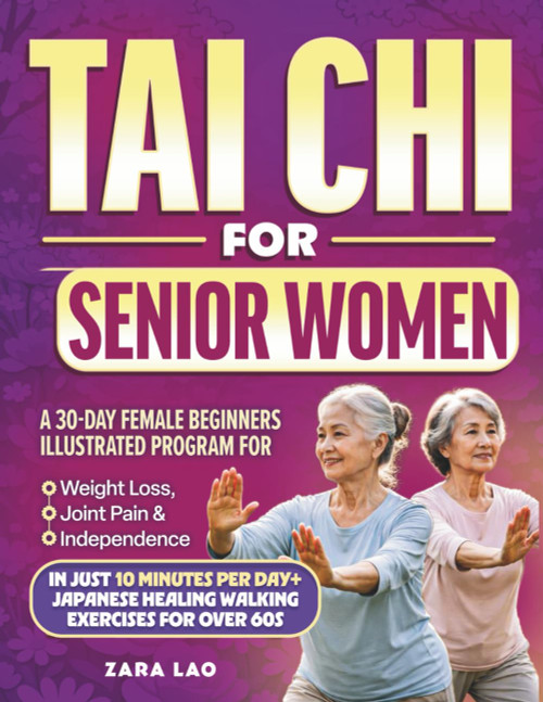 Tai Chi For Senior Women: A 30-Day Female Beginners Illustrated Program