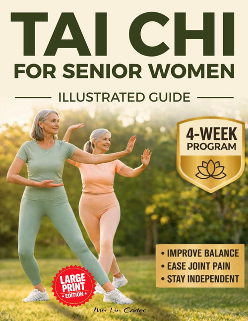 Tai Chi for Senior Women: A Simple 30-Day Illustrated Program to Improve