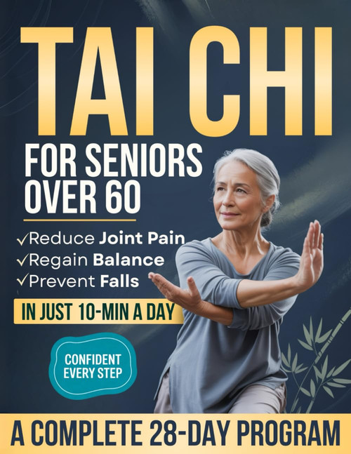 Tai Chi for Seniors Over 60: A Complete 28-Day Program to Prevent Falls