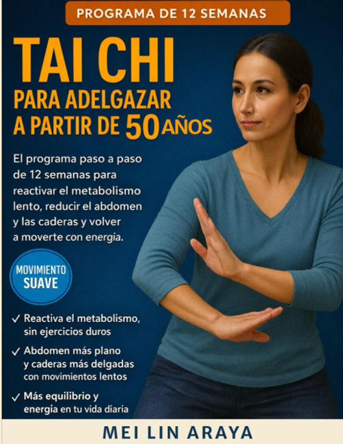 TAI CHI PARA ADELGAZAR A PARTIR DE 50 AÑOS: El Programa paso a paso de 12 Semanas para