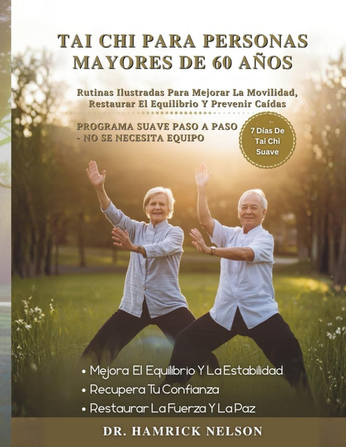 Tai Chi Para Personas Mayores De 60 Años: Rutinas Ilustradas Para Mejorar La Movilidad
