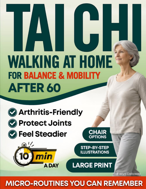 Tai Chi Walking at Home for Balance & Mobility After 60