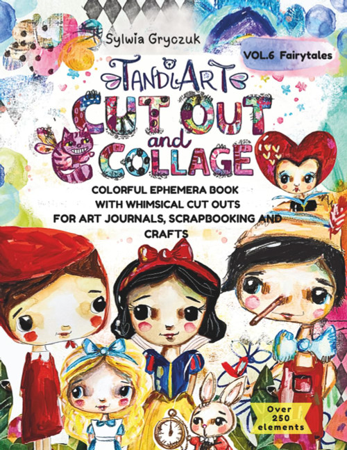 TandiArt Cut Out & Collage - Volume 6: Whimsical Fairies