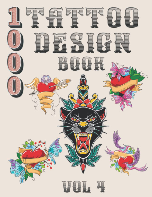 Tattoo Design Book: Over 1000 Tattoo Designs, vol.4