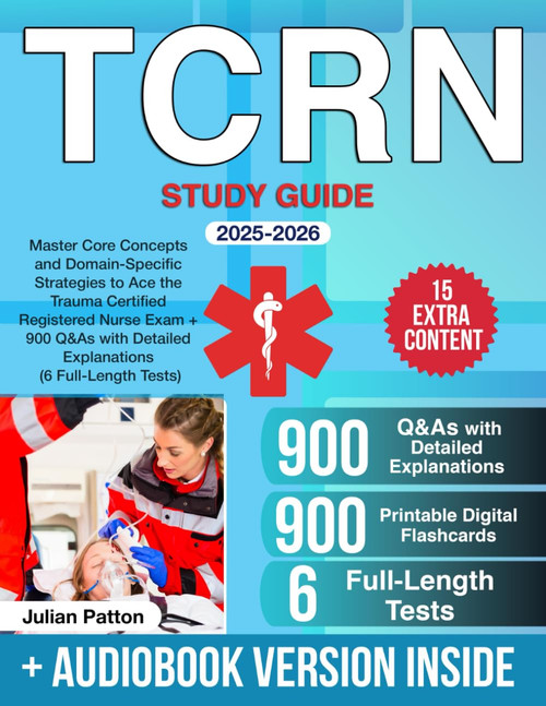 TCRN Study Guide: Master Core Concepts and Domain-Specific Strategies to