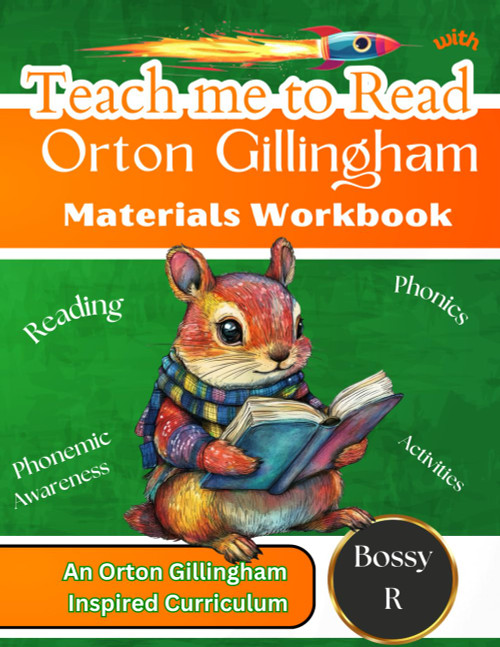 Teach me to Read with Orton Gillingham Materials Workbook: Reading