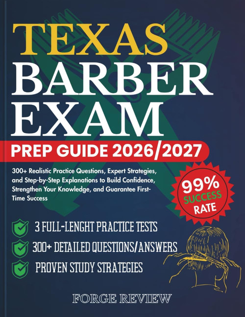 TEXAS BARBER EXAM PREP GUIDE 2026/2027