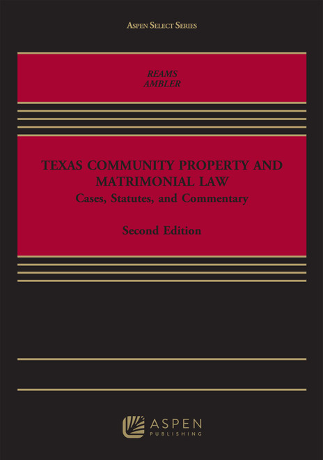 Texas Community Property and Matrimonial Law