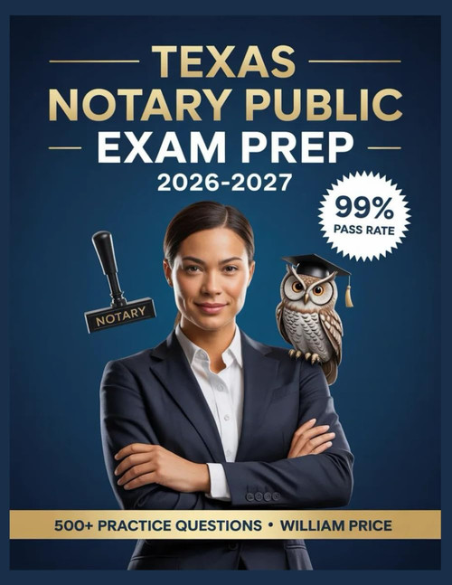 Texas Notary Public Exam Prep 2026-2027