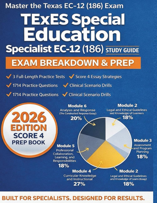 TExES Special Education Specialist EC-12 (186) Study Guide 2026