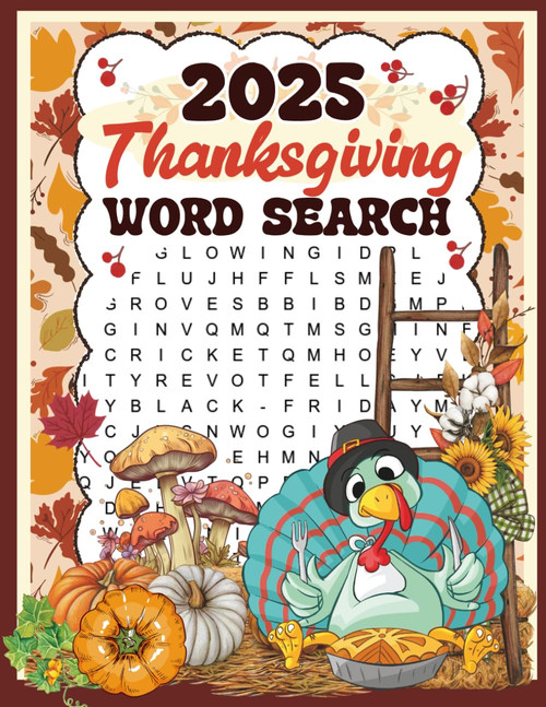 Thanksgiving Word Search Large Print