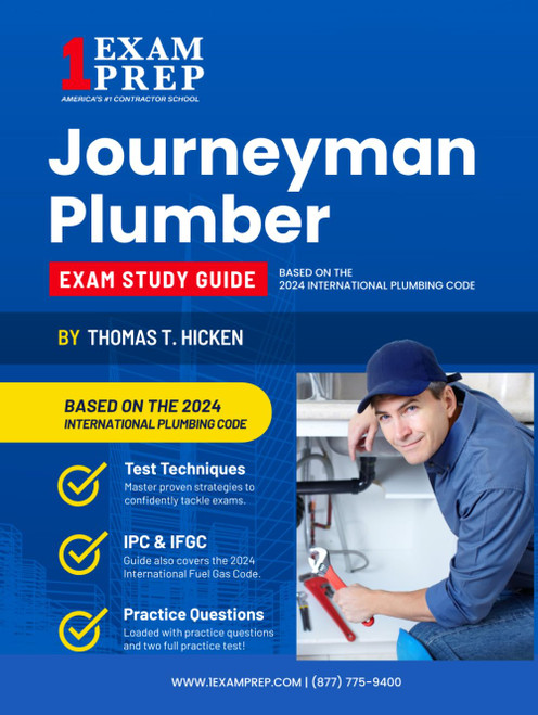 The 2025 Journeyman Plumber Exam Study Guide