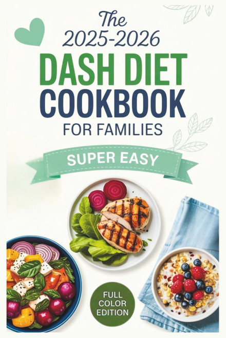 The 2025–2026 Dash Diet Cookbook For Families: Healthy Recipes for Adults