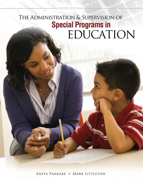 The Administration AND Supervision of Special Programs in Education