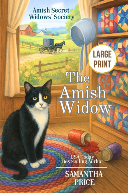 The Amish Widow LARGE PRINT