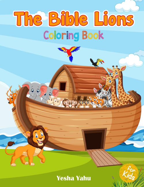 The Bible Lions Coloring Book For Kids