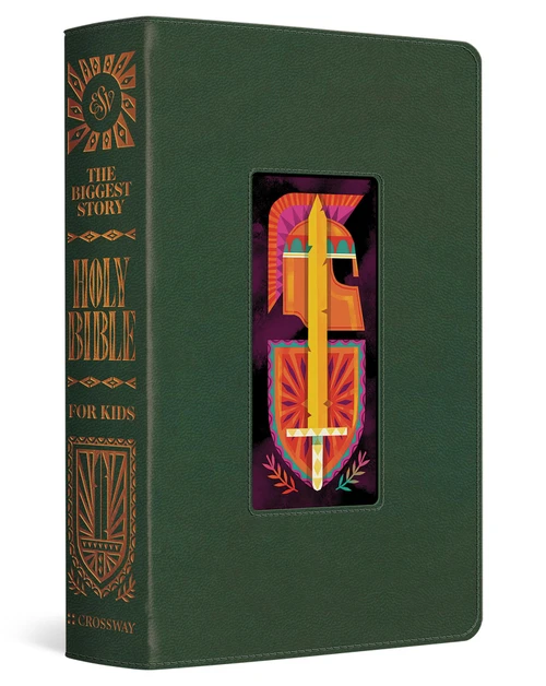 The Biggest Story Holy Bible for Kids – Green (ESV)