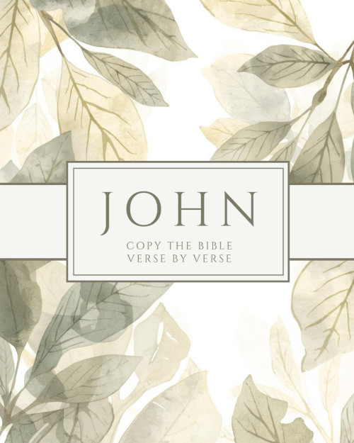 The Book of John - Copy the Bible Verse by Verse