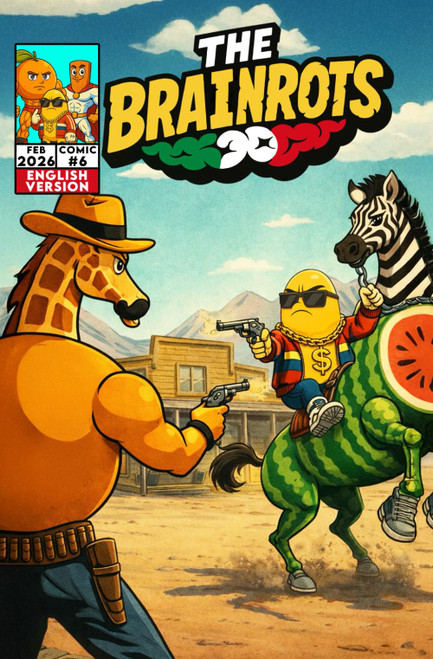 THE BRAINROTS #6 - Issue Six - [English Version] The Italian Brainrot