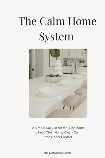 The Calm Home System: A Simple Rhythm for Managing Home, Laundry & Meals
