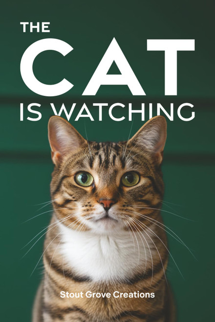 The Cat Is Watching: Password Log Book Disguised as a Cat Book with