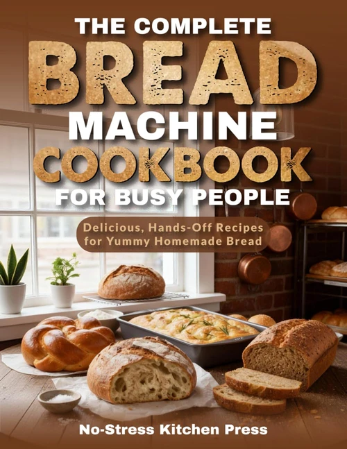 The Complete Bread Machine Cookbook for Busy People