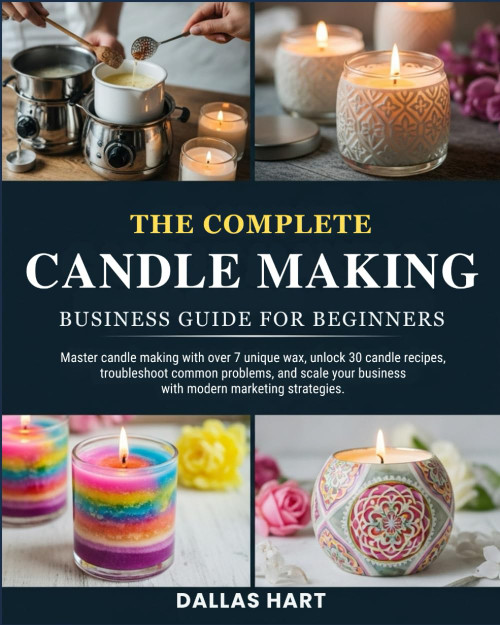 THE COMPLETE CANDLE MAKING BUSINESS GUIDE FOR BEGINNERS