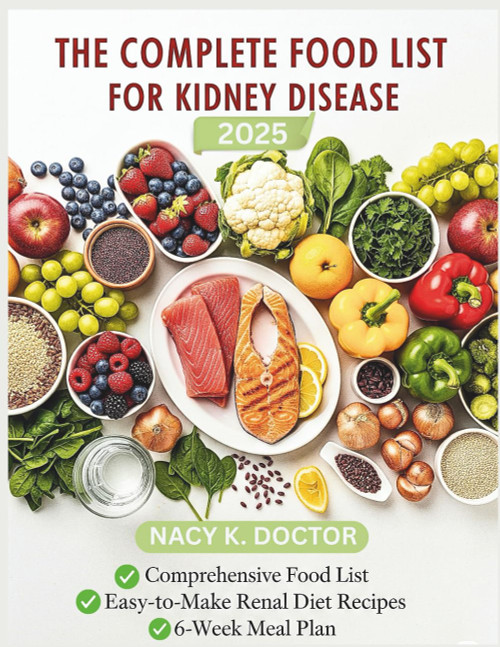 THE COMPLETE FOOD LIST FOR KIDNEY DISEASE: Easy To Make Low Potassium