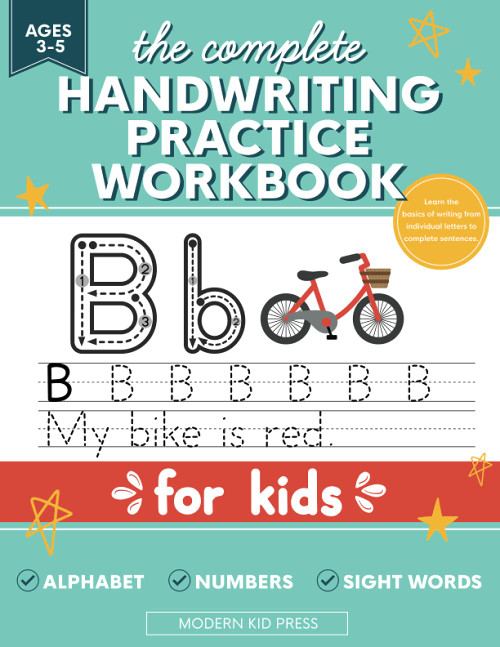 The Complete Handwriting Practice Workbook for Kids