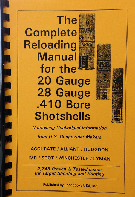 THe Complete Reloading Manual for the 20 Gauge