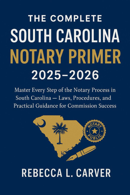 The Complete South Carolina Notary Primer 2025 – 2026