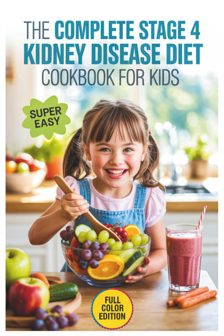 The Complete Stage 4 Kidney Disease Diet Cookbook for Kids: Healthy