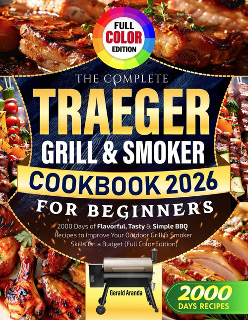 The Complete Traeger Grill & Smoker Cookbook for Beginners